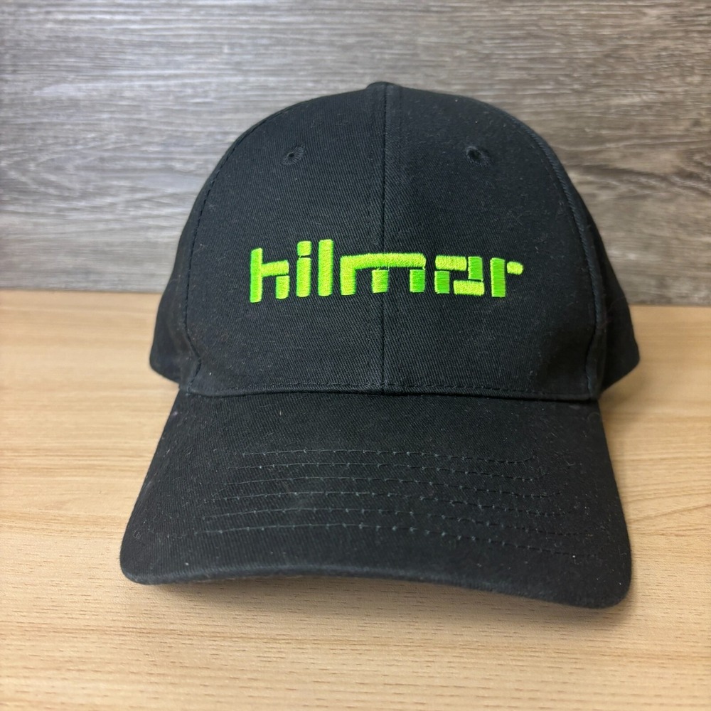 Hilmar Hat Cap Strap Back Black K Products Adjustable Outdoors